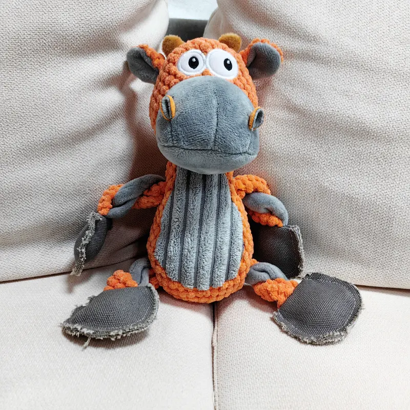 Bréagán Madraí Plush Squeaky